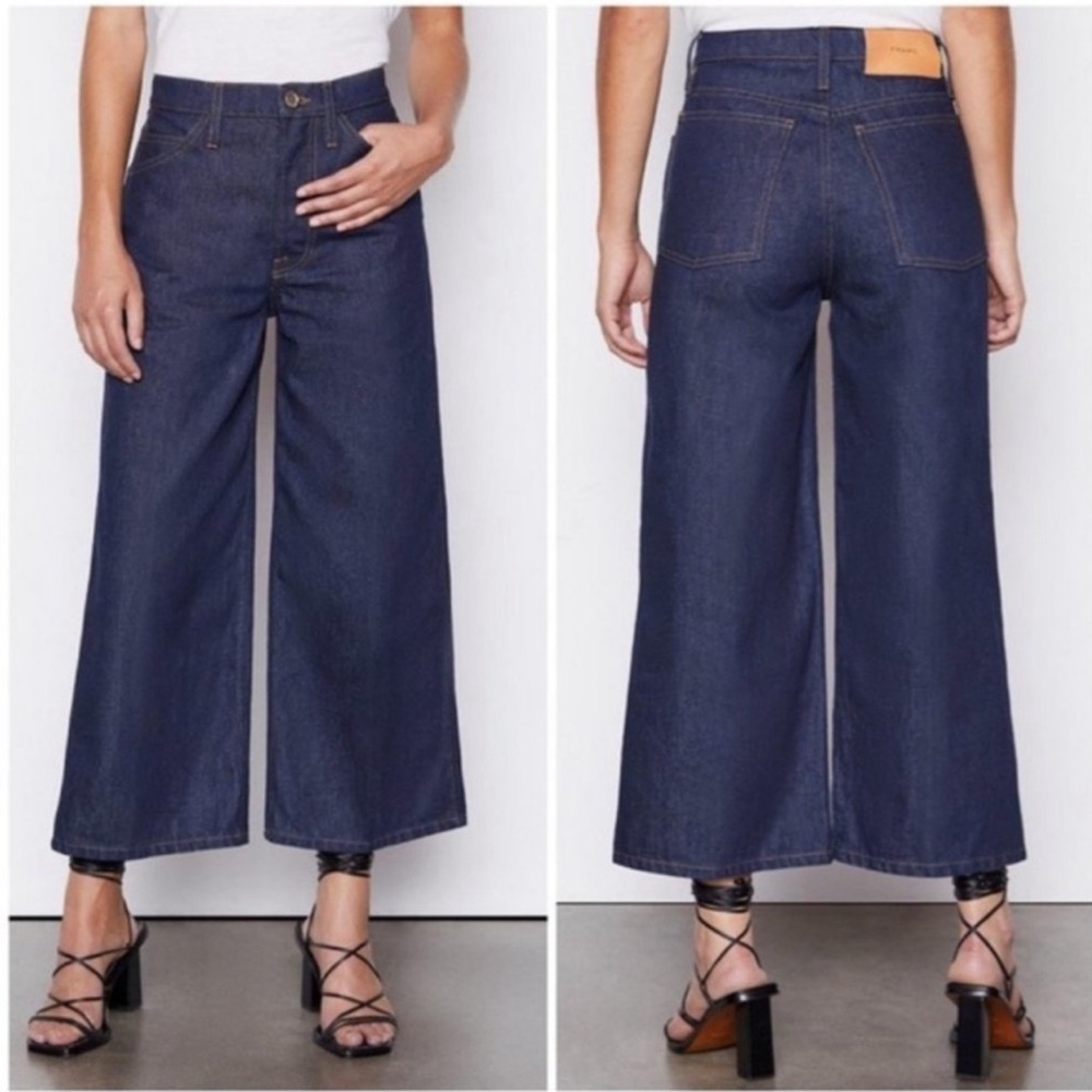 Frame Le Italien Wide Crop Jean